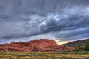c88-1i-Red Rocks Park at Dusk - Morrison CO.jpg